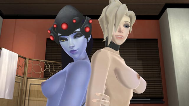 Overwatch - Double Buttjob Lewd FRAGGY HentaiGirl — photo 1