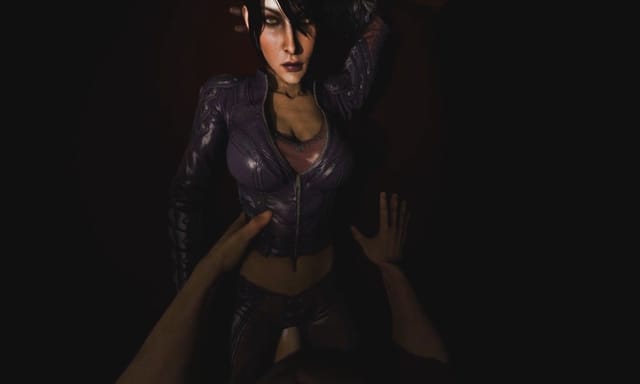 Morrigan Is Wearing Full Leather Just For You DarkDreams cgigirl virtualreality — photo 3