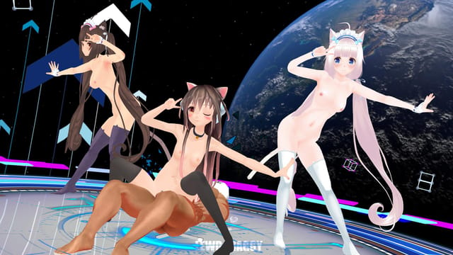Nekopara - Sex &amp; Dance (A XXX Parody) VR porn — photo 1