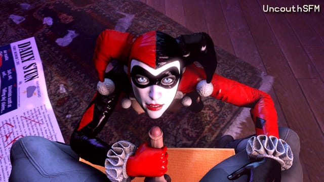 Batman — Harley and the B-Man (A XXX Parody) 180° VR sex — photo 5