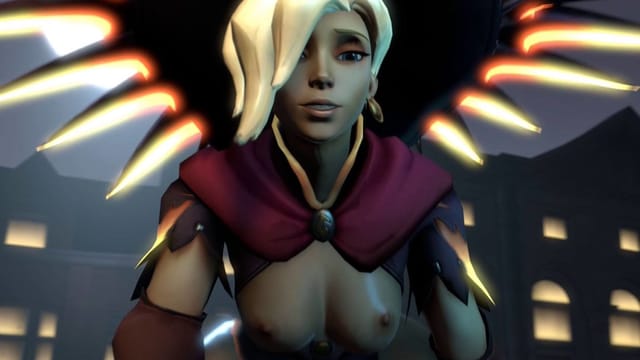 Witch Mercy Night Fuck POV (A XXX Parody) VR porn — photo 5