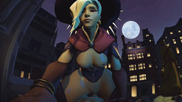 Witch Mercy Night Fuck POV (A XXX Parody) VR porn — photo 4