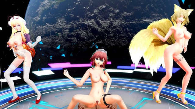 Sex &amp; Dance - Touhou - Love Philosophy CGI Girl Lewd FRAGGY — photo 3