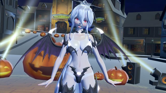 Sex &amp; Dance - Vocaloid - Happy Halloween CGI Girl Lewd FRAGGY — photo 4