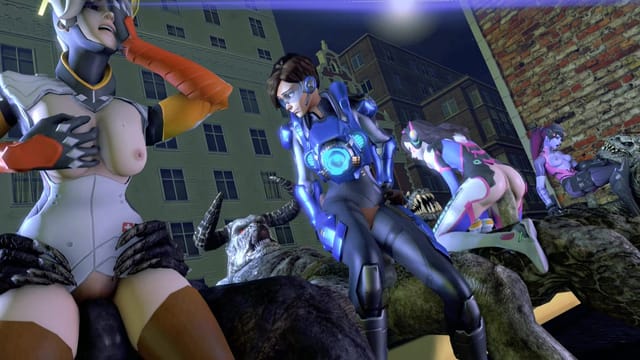 The Overwatch Monster Mash CGI Girl DarkDreams — photo 1
