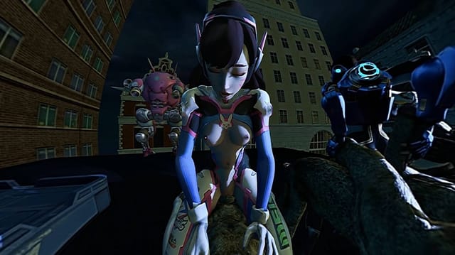 The Overwatch Monster Mash CGI Girl DarkDreams — photo 5