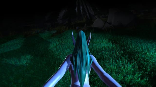 Tyrande In The Moonlight CGI Girl DarkDreams — photo 3