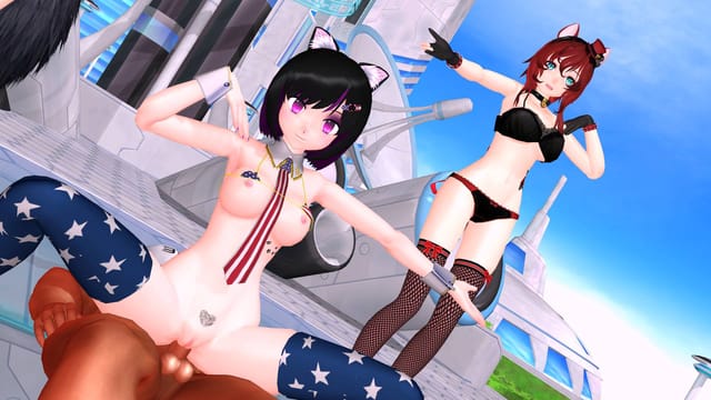 Sex &amp; Dance - Roxie,Hibiki &amp; Luna CGI Girl Lewd FRAGGY — photo 3