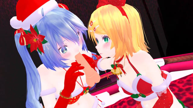 Vocaloids - Xmas Special Present CGI Girl Lewd FRAGGY — photo 4