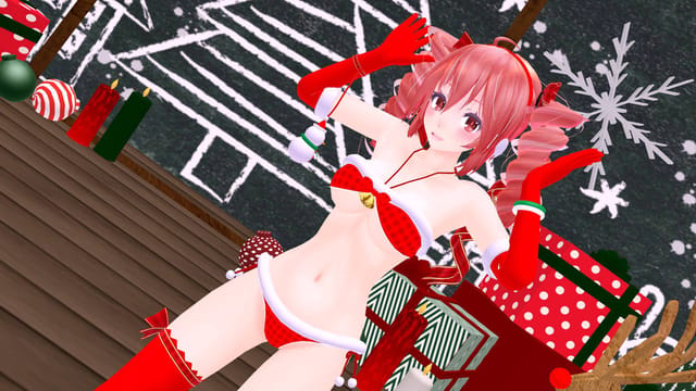 Sex &amp; Dance - Xmas Vocaloid - Last Xmas CGI Girl Lewd FRAGGY — photo 5