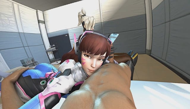 Mercy and D.Va in, Doctor's Orders DarkDreams — photo 3