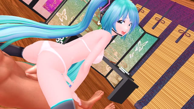Vocaloid - Hatsune Miku Triple Pleasure Lewd FRAGGY hatsune miku — photo 2