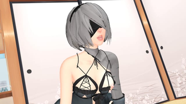Nier Automata - 2B Reverse Riding Lewd FRAGGY 2B — photo 3