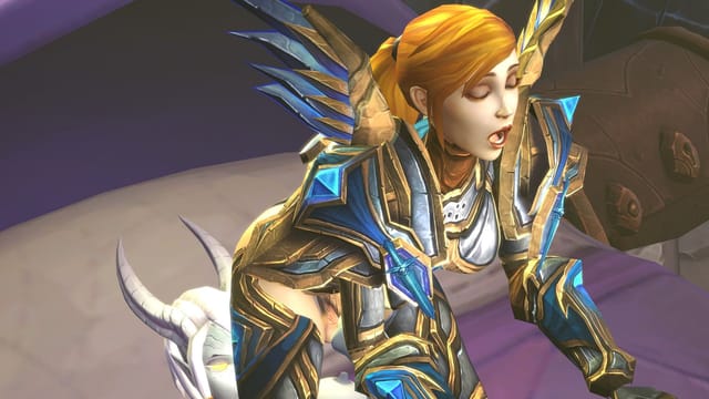 [Docking] Warcraft Paladin Kaylan and Daivic experimenting [FETISH WARNING] (A XXX Parody) VR porn — photo 5