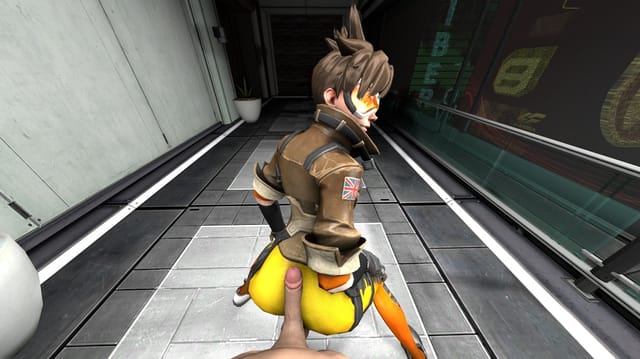 Fuck Tracer in different positions ( Overwatch ) HornyRoger — photo 2