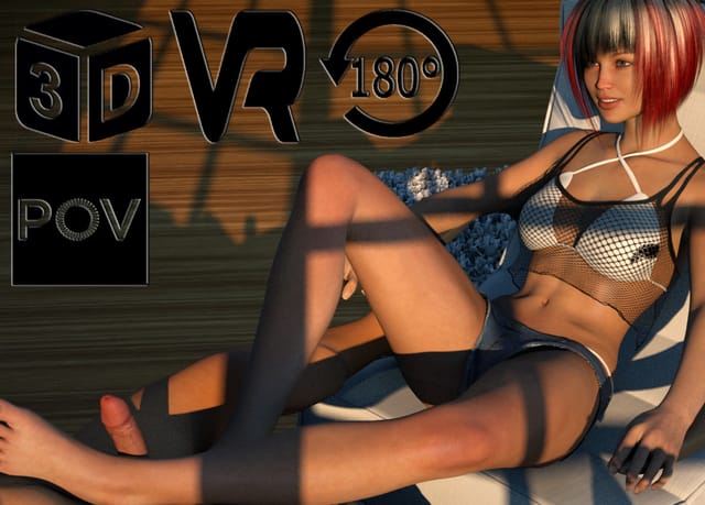 Evening Foot Job AMTVR cgi girl — photo 3