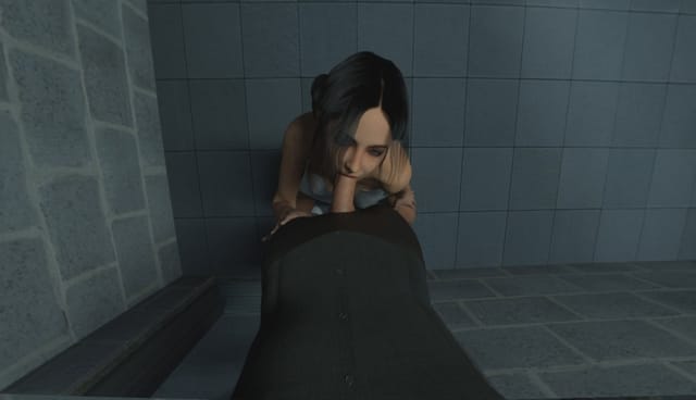 Stairwell Blowjob AMTVR — photo 4
