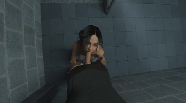 Stairwell Blowjob AMTVR — photo 1