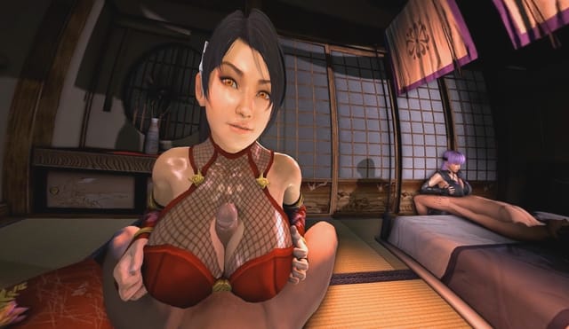 Dead or Alive - Momiji and Ayane in, "Tea For Two" (A XXX Parody) VR porn — photo 2
