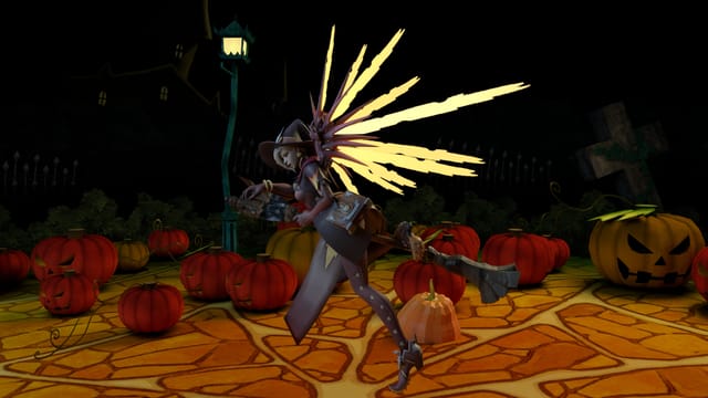 Witch Mercy Broomstick Grinding (A XXX Parody) VR porn — photo 5
