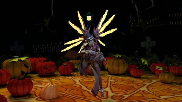 Witch Mercy Broomstick Grinding (A XXX Parody) VR porn — photo 2