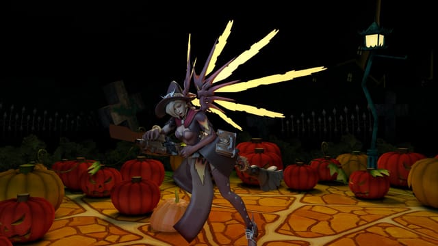 Witch Mercy Broomstick Grinding (A XXX Parody) VR porn — photo 3