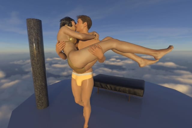 Deep Kiss of Love (CGI Ray-Traced Slides + animation) SkinRays — photo 3