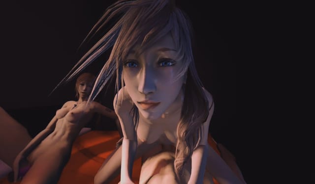 Final Fantasy - Lightning and Serah Double Team You - Part 2 (A XXX Parody) VR porn — photo 4