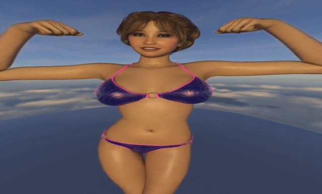 Ami Shows Off (CGI Ray-Traced Dance Moves) SkinRays — photo 3