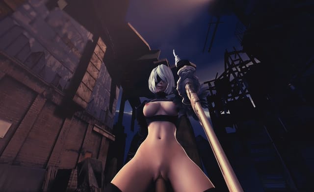 Nier: Automata - 2B Recharging on Top DarkDreams — photo 5