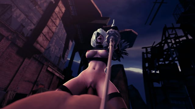Nier: Automata - 2B Recharging on Top DarkDreams — photo 1