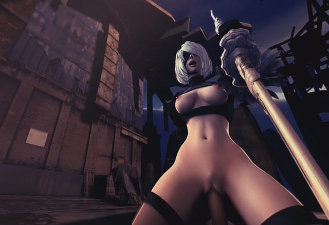 Nier: Automata - 2B Recharging on Top DarkDreams — photo 2