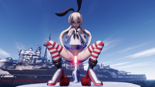 Kantai Collection - Shimakaze Live Fire Dildo Lewd FRAGGY — photo 4