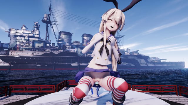Kantai Collection - Shimakaze Live Fire Dildo Lewd FRAGGY — photo 3