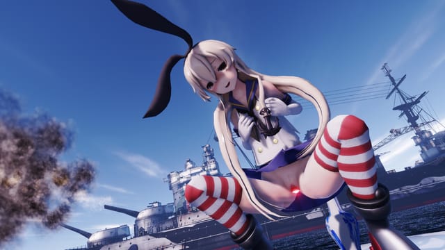 Kantai Collection - Shimakaze Live Fire Dildo Lewd FRAGGY — photo 2
