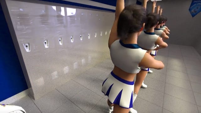 Cheerleader Experience (CGI Ray-Traced Clothed Routines) SkinRays — photo 2