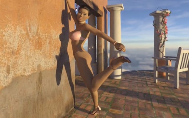 Body Scan In the Clouds (CGI Ray-Traced Beauty) SkinRays — photo 1