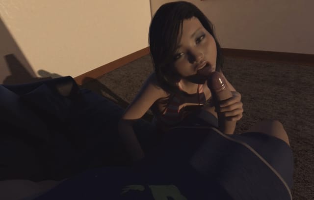 Sweetie's Revenge POV (CGI Ray-traced fellatrix) SkinRays — photo 1