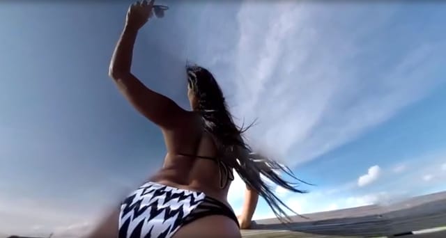 Bikini Babe Pashence Maries Beautiful Bod Up Close On The Beach VR porn — photo 1