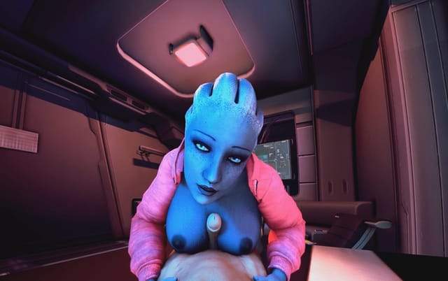 Mass Effect - Tittyfuck in Transit DarkDreams Liara — photo 1