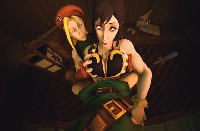 Street Fighter - Endurance Training Involves Boobs DarkDreams — photo 2