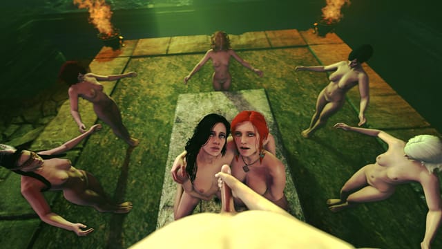 Witcher - The Yule Ritual DarkDreams Triss Merigold yennefer — photo 2