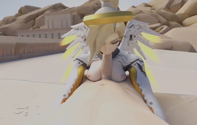 Mercy - Blowjob RapidBananaCannon — photo 3