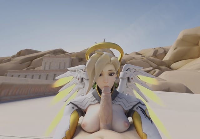 Mercy - Blowjob RapidBananaCannon — photo 4