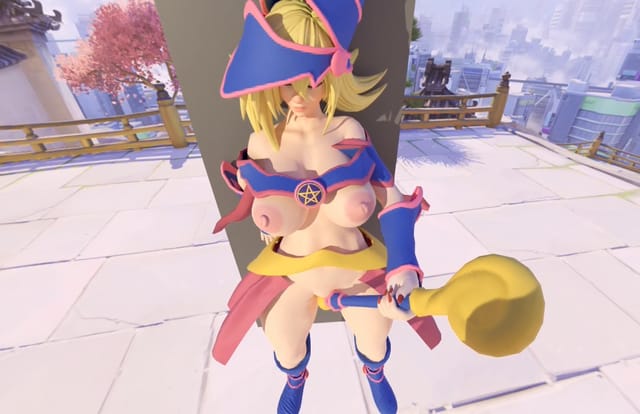 Dark magician girl 3D 180 SBS 4K VRWD — photo 3