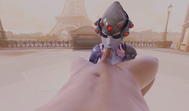 Widowmaker - Blowjob RapidBananaCannon — photo 1