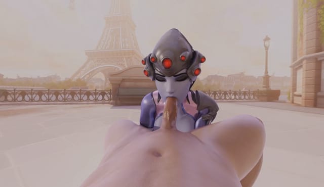 Widowmaker - Blowjob RapidBananaCannon — photo 2
