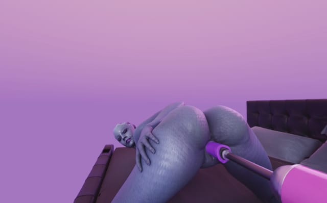 Mass Effect Liara Fucked by Dildo Machine TheAfterlife — photo 3