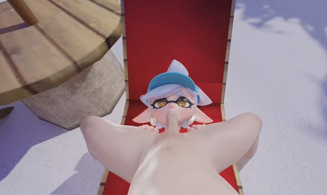 Marie giving you a cute blowjob 3D VR VRWD — photo 4