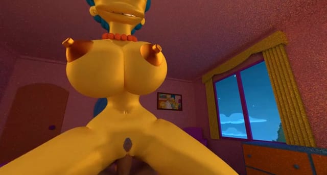 The Simpsons - Marge Pushes her Tits Together Sex BaiMudan — photo 5